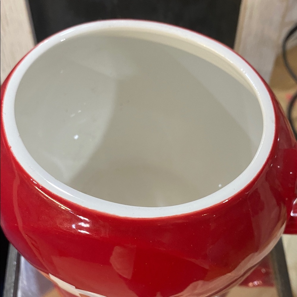 M&M'S Red Ceramic Mug with Heart Handle - Picture 6 of 6